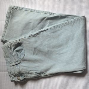 Light wash pin stripe jeans